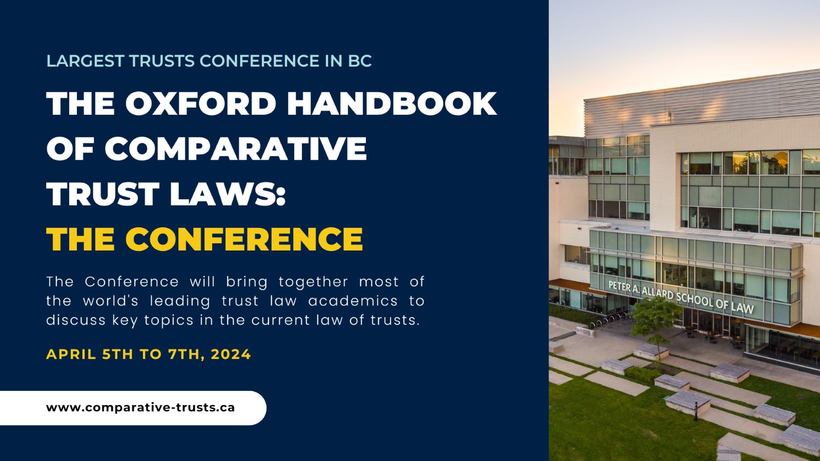 The Oxford Handbook of Comparative Trust Laws: the Conference